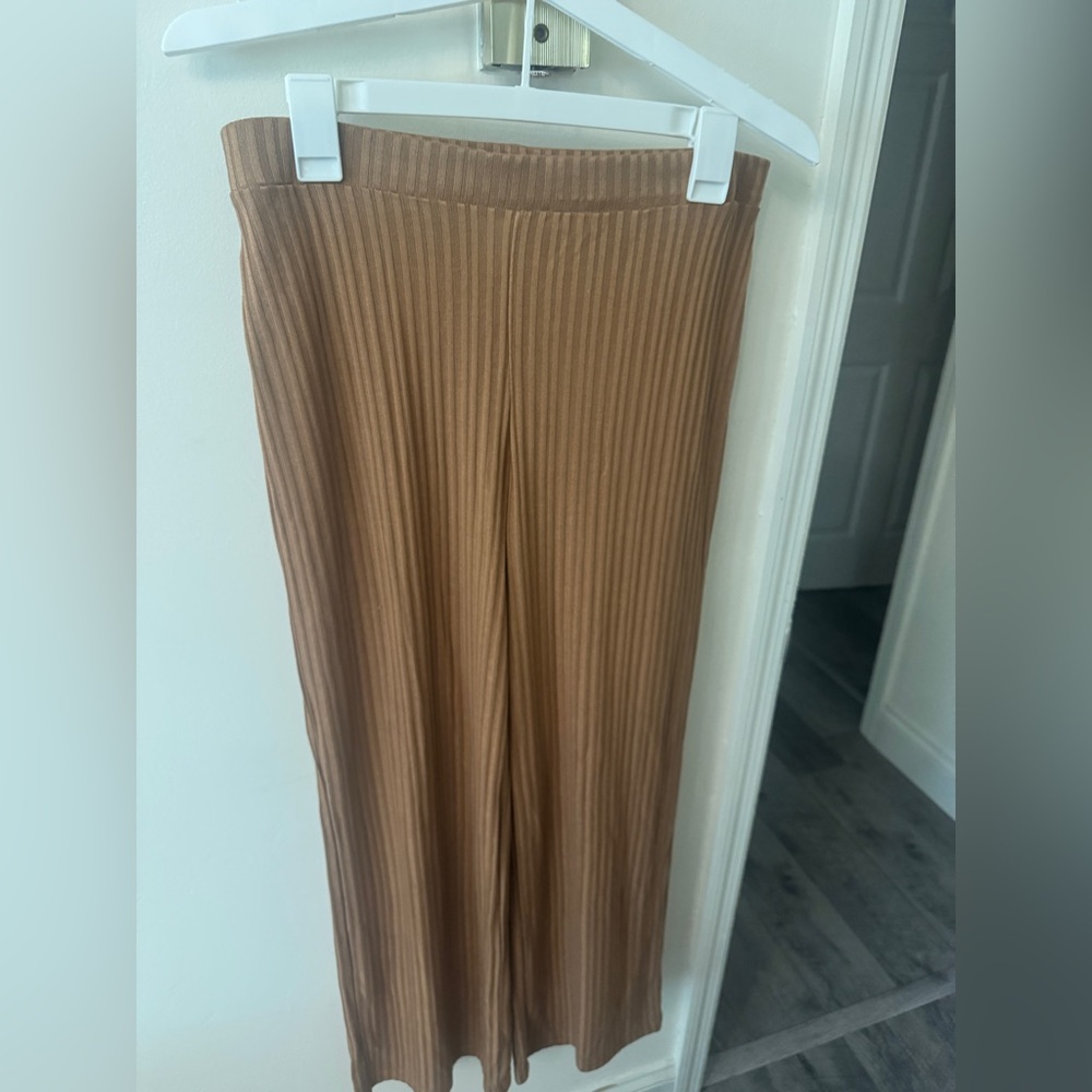 H&M Light Brown Lounge Pants Large